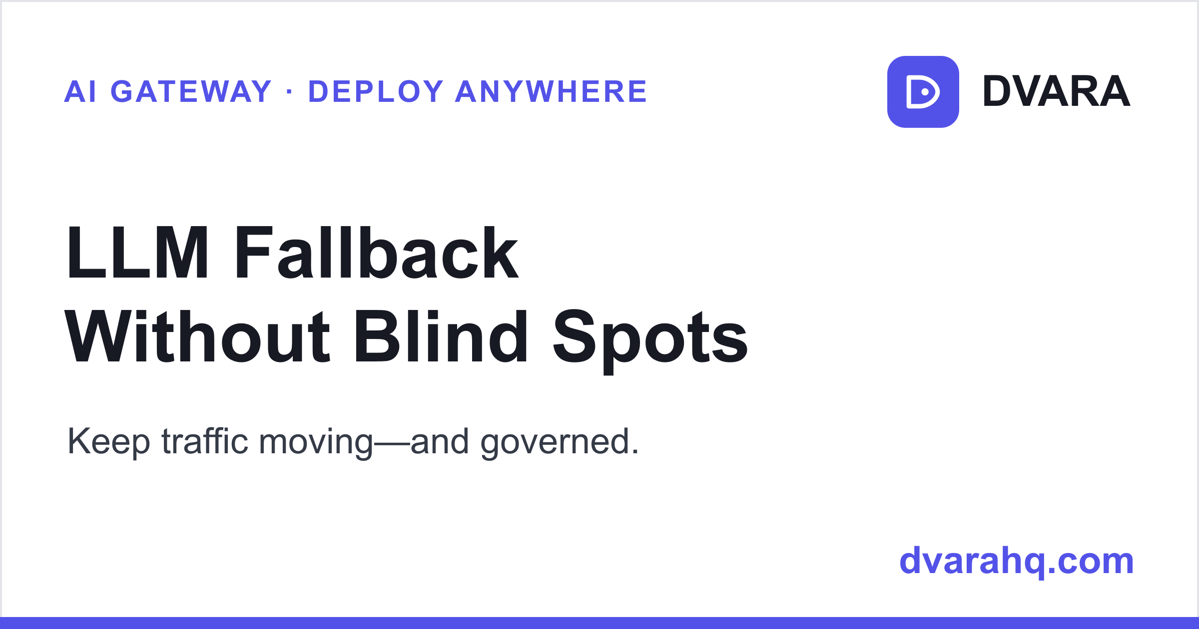 How LLM Fallback and Failover Work
